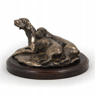 Weimarski Pointer Settuette Figurine Trophy Socha