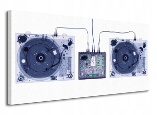 X -ray paluby - Canvas Painting 100x50 cm _________
