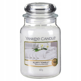 Tradičné sviečky parafínové nadýchané uteráky Yankee Sviečka 1 ks.