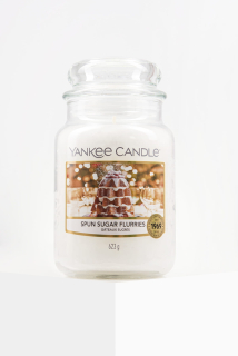 Vonná parafínová sviečka Spun Sugar Flurries Yankee Candle 1 ks.