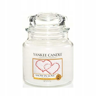 Tradičné sviečky sneh v láske Yankee Candle 1 PC.