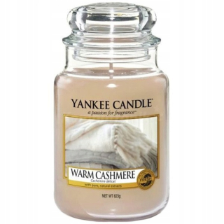 Tradičná parafínová sviečka Warm Cashmere Yankee Candle 1 ks.