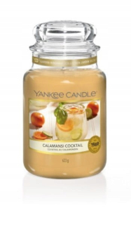 Tradičné parafínové sviečky Calamansi Cocktail Yankee Sviečka 1 ks.