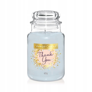 Vonná parafínová sviečka Thank you Yankee Candle 1 ks.