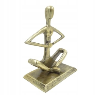Jóga kovový figurín darček pre Yogi Yogi