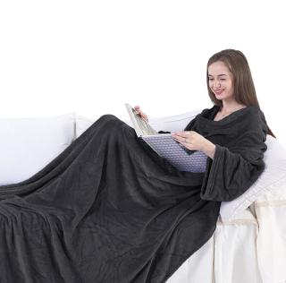 Prikrývka na posteľ - KOC DECOKOVAŤ MIKRIFIBER 180 x 150 cm blásková, čierna, krémová, hnedá odtiene, odtiene červenej, odtiene fialovej, odtiene modrej, odtiene ružovej, odtiene šedej, odtiene zelenej, viacfarebnej, viacfarebnej