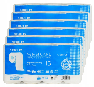 Toaletný papier - VelvetCARE toaletný papier neparfumovaný 48 ks.