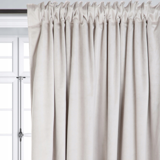 BÉŽOVÁ BLACKOUT ZAMATOVÁ ZÁCLONA ESSENTIALS HOMLA 140x250