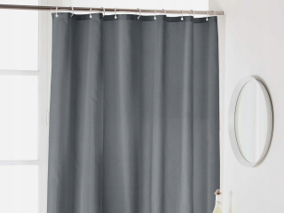 Sprchová závesy 180x200 Gray + 12 žaby