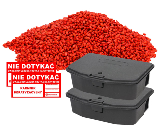Otrávené set Rankor set 1kg DDD myši