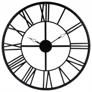 Hodiny - BLACK METAL HODINY 40 VINTAGE LOFT 38 cm Promócie