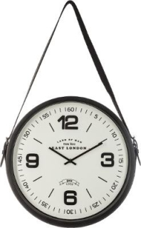 Hodiny - Hodiny V BAR 40 cm WALL LOFT RETRO