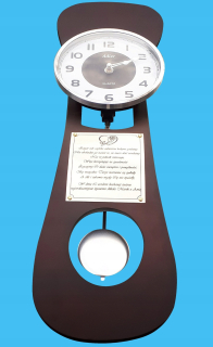 Hodiny - Nástenné hodiny Adler 20144 s rytca