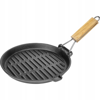 Panvica - Liatinový gril tabuľa 24cm Browin 520