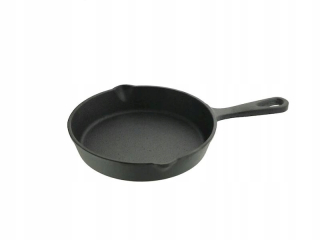 Panvica - Liatina vyprážanie vyprážanie 15 cm s rukoväťou obsadením