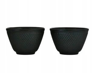 Čajník, kanvica na čaj - Poháre CAST IRON TEA, sada 2 NOVINIEK