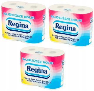 Toaletný papier - Nastavte 3x toaletný papier Regina A4!