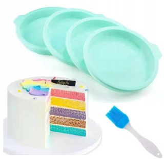 Ewa Trade Cookie forma silikónovej formy na pečenie koláčov priemer 15 cm