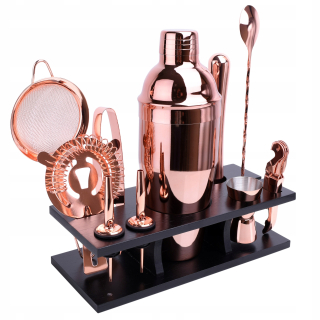 Bartending Set Gockowiak Coventry Rosegld 10 El.