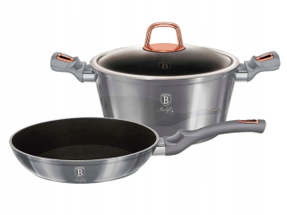 Sada hrncov - Sada hrnca + Berlinger Haus Granite FRYING PAN