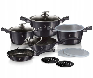Sada hrncov - SADA Črepníkov BERLINGERHAUS BH-6886 CARBON PRO