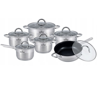 Sada Zilner Gold Pots 12 El.