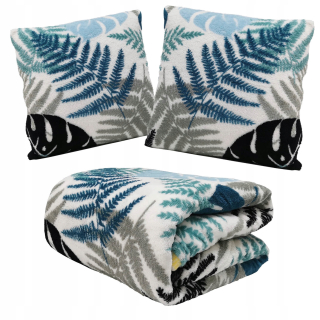 Prikrývka na posteľ - KOC Contrast Polyester 150 x 200 cm viacfarebný