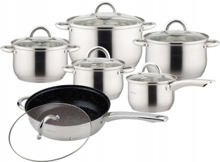 Hrniec, kastrol - Sada sady hrncov 12el Pan Indukčné 4457
