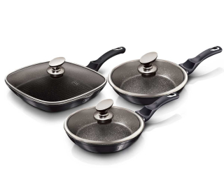Sada panvic - SCHET 20/24 / 28 cm Grill veko indukcie