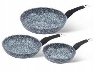 Panvica - Sada panvica x3 mamutie keramické 20/24 / 28 cm