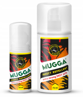 Spray Roll na kliešte na mugga set mugga