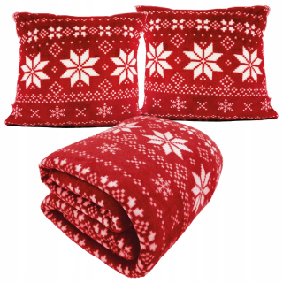 Prikrývka na posteľ - Čierny kontrast polyester 150 x 200 cm odtieňov červenej, odtiene modrej, odtiene šedej, odtiene zelenej