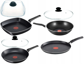 Panvica - TEFAL EXTRA KIT WOK BBQ 30cm + POK