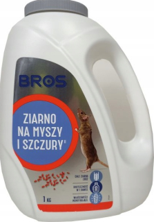 Zrno na myšiach a potkanoch 1 kg bros