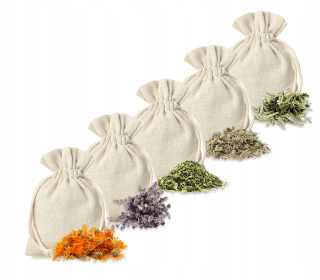 Aromaterapia sauny bylinky sada č. 1 - 5x50g