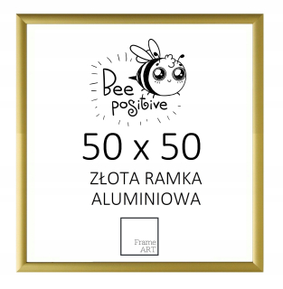 Fotorámček - Umelecký rám na jednu fotografiu, 50 x 50 cm
