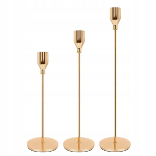 Svietník na stôl - Svietnik MMTR Set 34 cm 3 sviečky