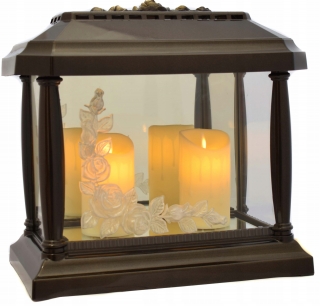 Večné svetlo, kahanec - Znicz Lantern Pantheon Rose Double New Pattern
