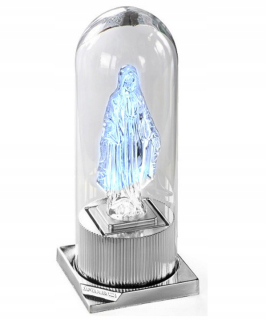 Večné svetlo, kahanec - Znicz Lantern Glass Mary Zaragoza Santa Marozza