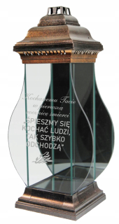 Kahance na hroby - Kaplnka Znnicz s gravírovaním odhodlania pre otca mojej matky