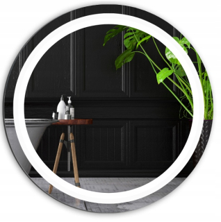 Kúpeľňové zrkadlo - Metanoia zrkadlo Led zrkadlá kruh na stenu 700 x 700 mm