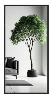 Kúpeľňové zrkadlo - Obdĺžnikové nástenné zrkadlo SkyMel 60 x 120 mm