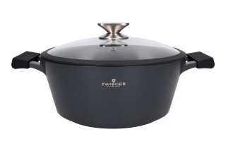 Tradičný hrniec Zwider Black Stone 5.5 L