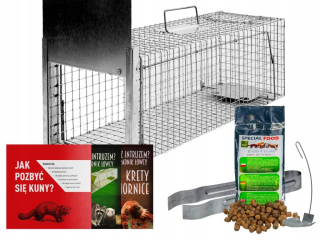Żywołapka pre Marten Weasels Cats Dogs 82x26x26 Freebies