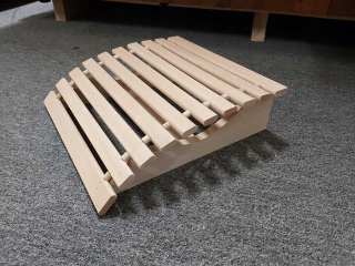 Sauna Headrest of Alder