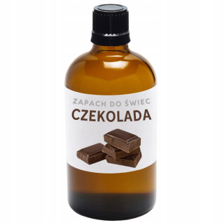Sviečka parafínu Vôňa 100 ml čokoládového oleja