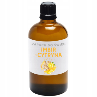 Sviečka parafínu vôňa 100 ml zázvorového oleja