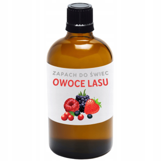 Sviečka parafínu Vôňa 100 ml lesného ovocného oleja