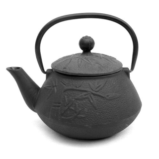 Čajník, kanvica na čaj - Infuser liatinová kanvice 0,8 l black