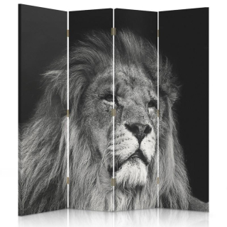 Feedy Lion Screen v šedej 145x180 cm